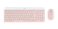 Combo teclado y mouse Logitech MK470 Slim español rosa por mayor - Miniatura 1