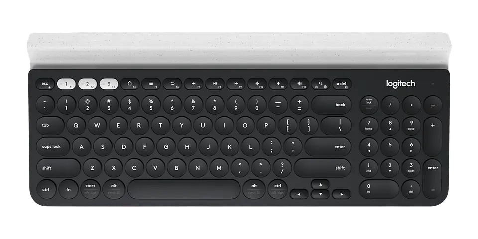 Teclado Logitech K780 multidispositivo español blanco por mayor 1