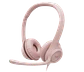 Audífonos Logitech H390 USB-A Rosa por mayor - Miniatura 1
