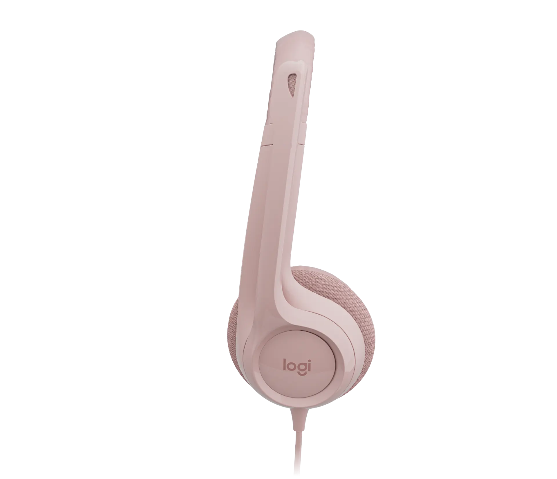 Audífonos Logitech H390 USB-A Rosa por mayor 3