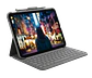 Funda con teclado Logitech Slim Folio para iPad 10.ª generación gris por mayor - Miniatura 1