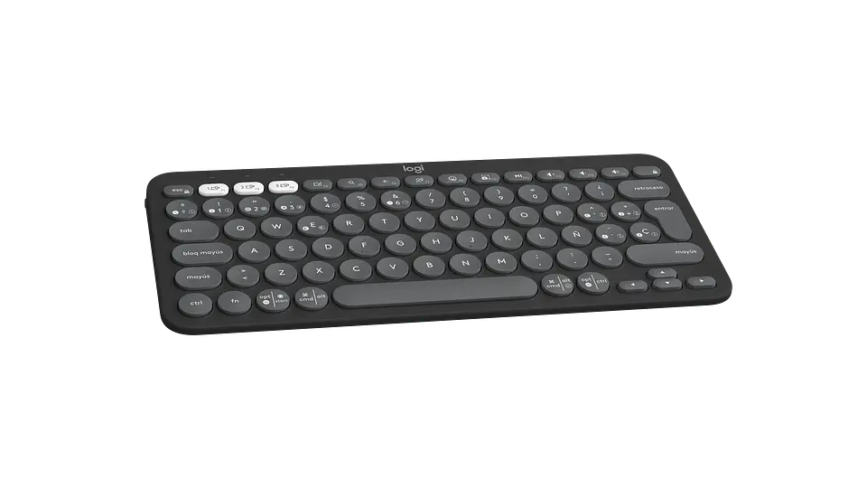 Teclado Logitech Pebble Keys 2 K380s Bluetooth español grafito por mayor 2