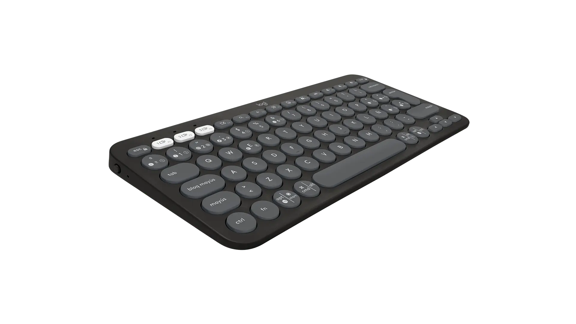 Teclado Logitech Pebble Keys 2 K380s Bluetooth español grafito por mayor 3