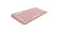 Teclado Logitech Pebble Keys 2 K380s Bluetooth español rosa por mayor - Miniatura 3