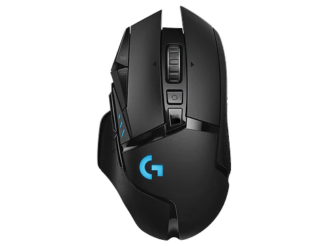 Mouse gamer inalámbrico Logitech G502 LIGHTSPEED negro por mayor