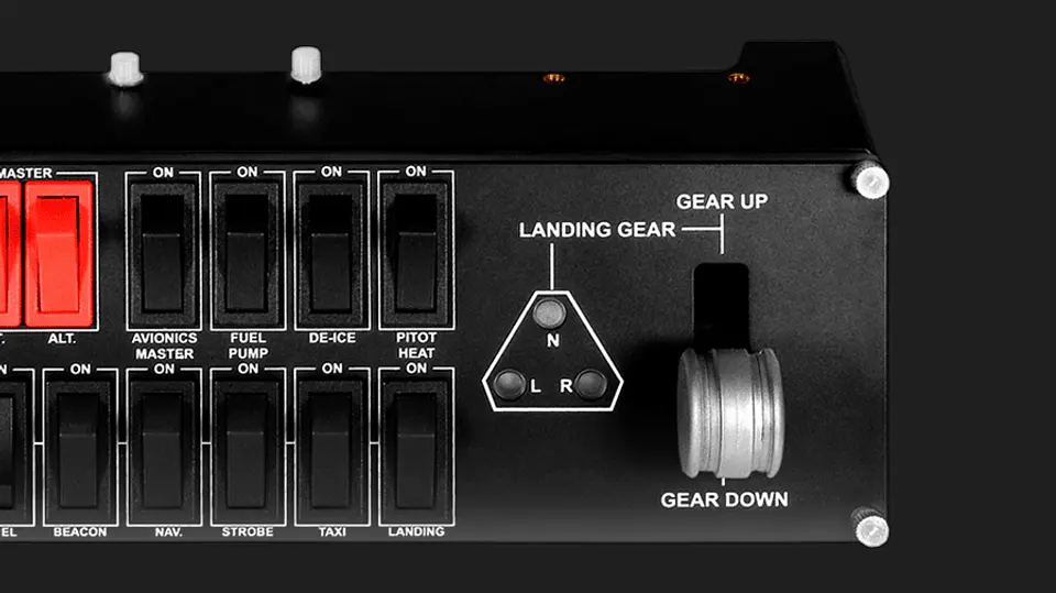Panel Logitech G Flight Switch Panel para simulador por mayor 3