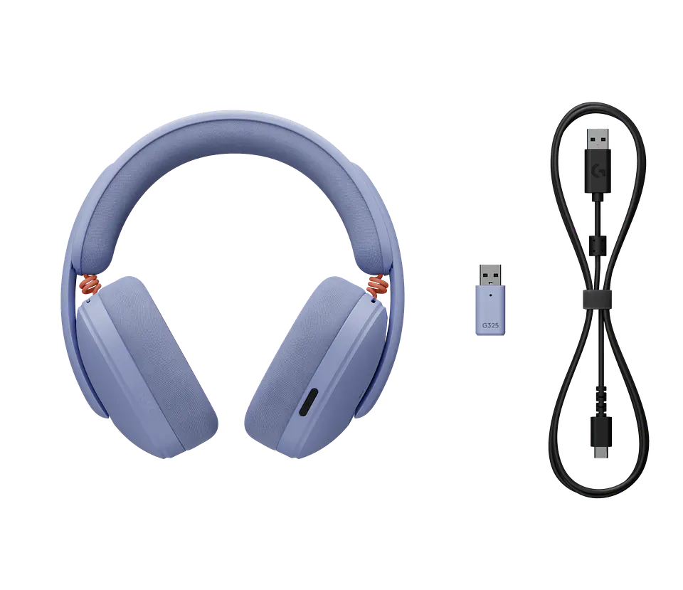 Audífonos Gamer Logitech G325 LIGHTSPEED Bluetooth Lila por mayor 3