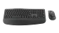 Combo teclado y mouse Logitech Signature Comfort Plus MK880 español grafito por mayor - Miniatura 2