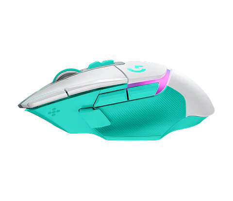 Mouse gamer inalámbrico RGB Logitech G502 X PLUS blanco/menta por mayor