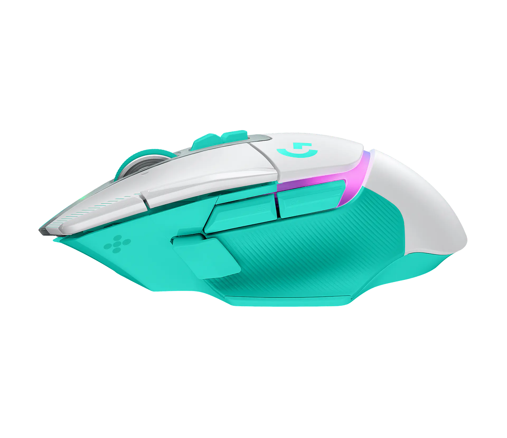 Mouse gamer inalámbrico RGB Logitech G502 X PLUS blanco/menta por mayor 2