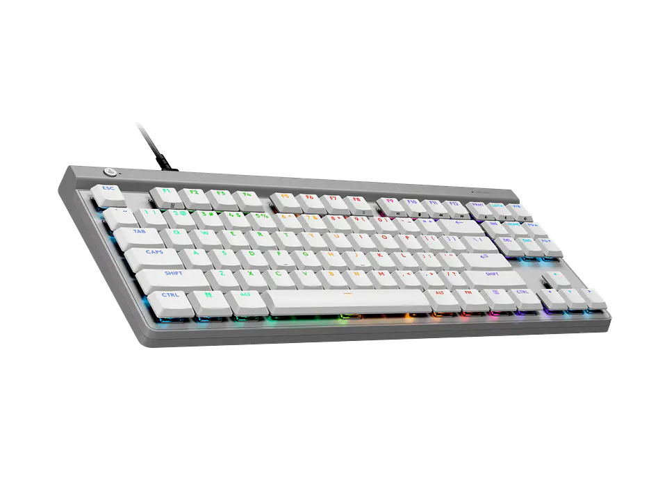 Teclado mecánico Logitech G515 TKL USB táctil inglés blanco por mayor 2
