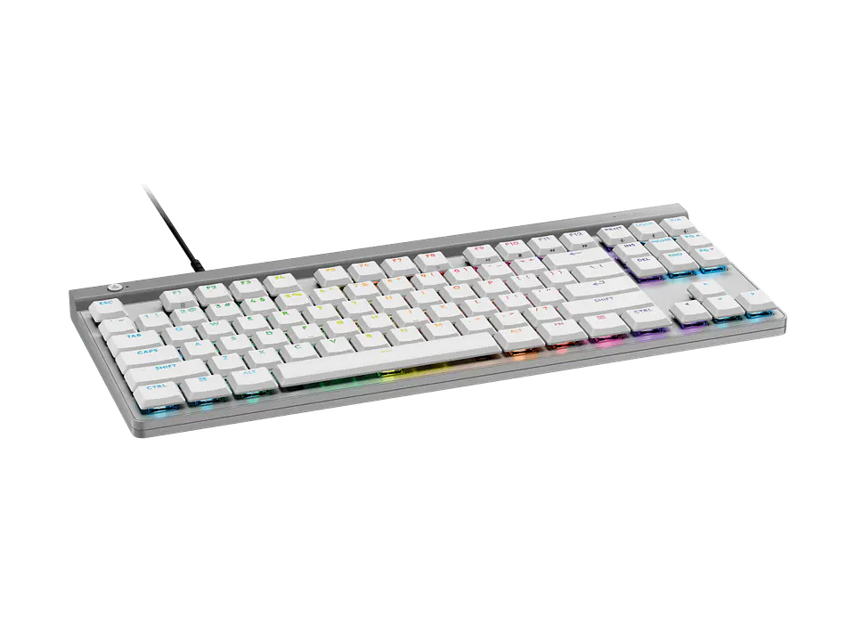 Teclado mecánico Logitech G515 TKL USB táctil inglés blanco por mayor 3