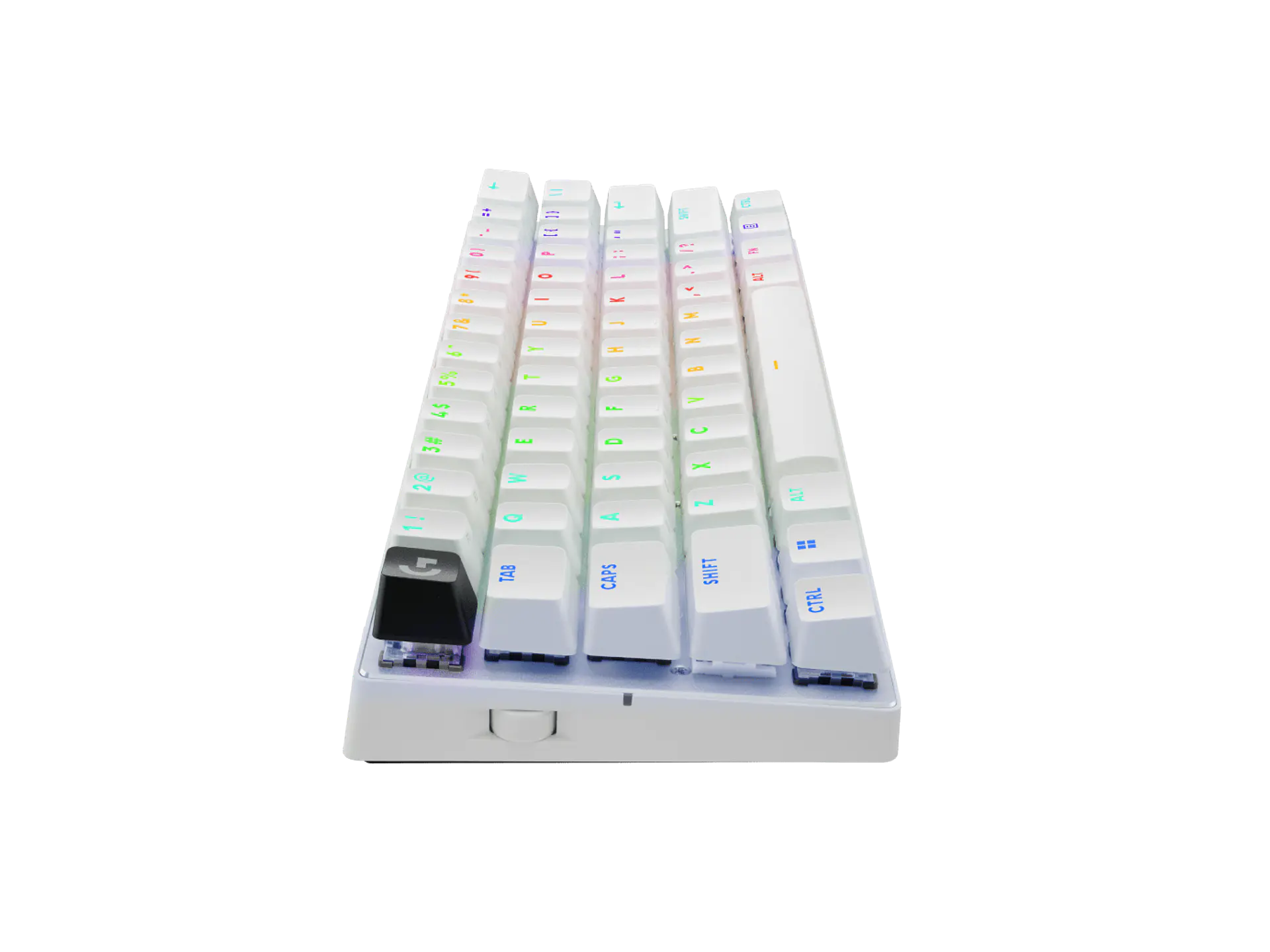 Teclado óptico Logitech G PRO X 60 LIGHTSPEED táctil inglés blanco por mayor 3