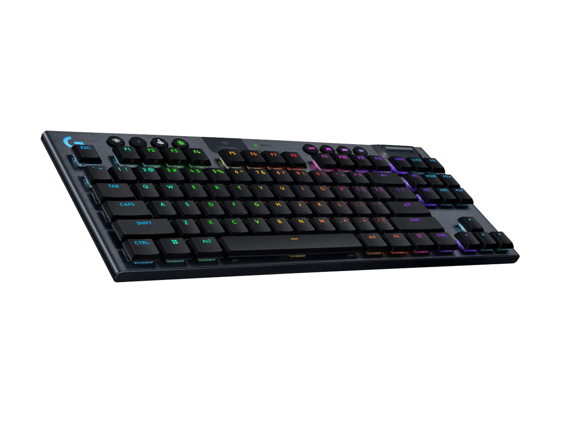 Teclado mecánico Logitech G915 X LIGHTSPEED TKL táctil inglés negro por mayor 3