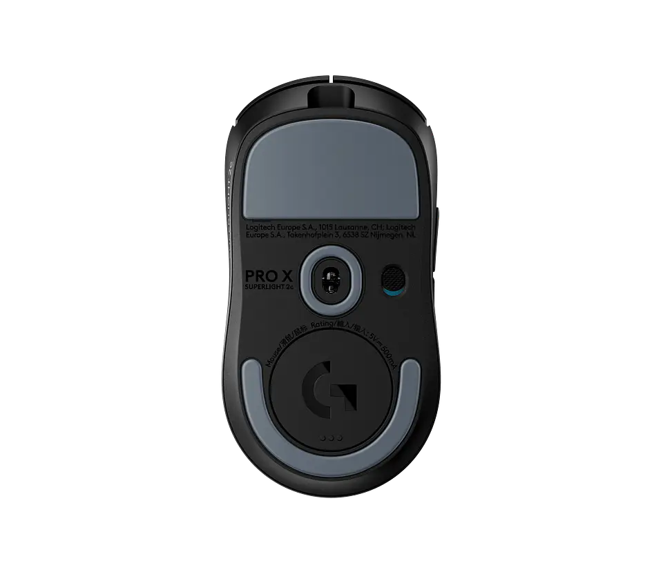 Mouse gamer inalámbrico compacto Logitech G PRO X SUPERLIGHT 2c negro por mayor 3
