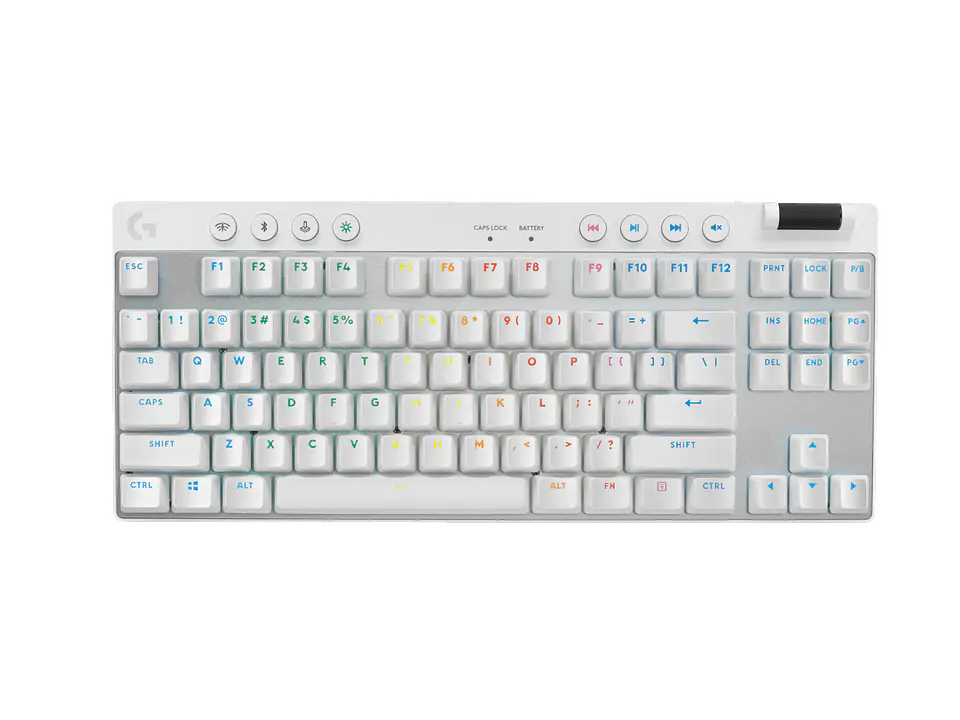 Teclado mecánico Logitech G PRO X TKL LIGHTSPEED táctil inglés blanco por mayor 1