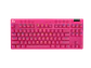 Teclado mecánico Logitech G PRO X TKL LIGHTSPEED táctil inglés magenta por mayor - Miniatura 1