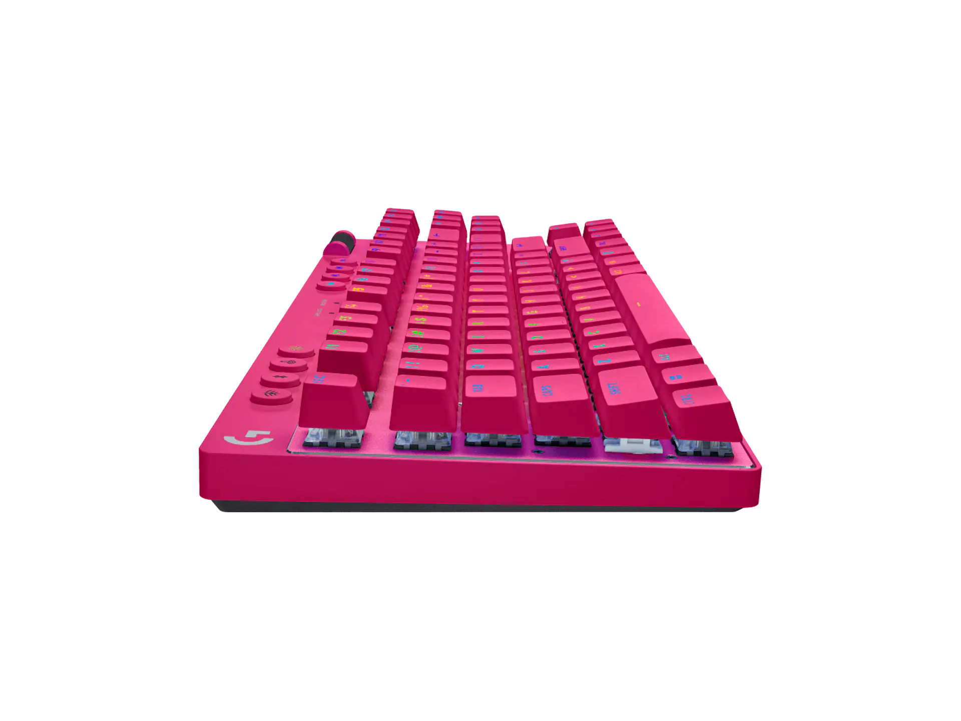 Teclado mecánico Logitech G PRO X TKL LIGHTSPEED táctil inglés magenta por mayor 2