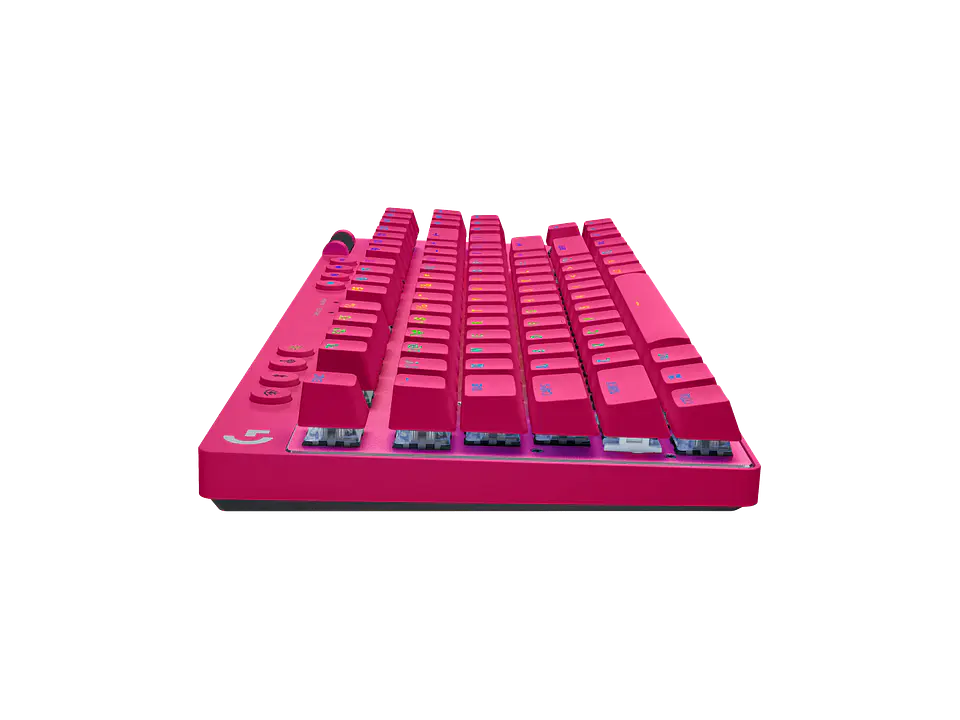 Teclado mecánico Logitech G PRO X TKL LIGHTSPEED táctil inglés magenta por mayor 2