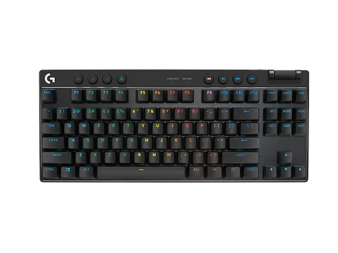 Teclado mecánico Logitech G PRO X TKL LIGHTSPEED táctil inglés negro por mayor