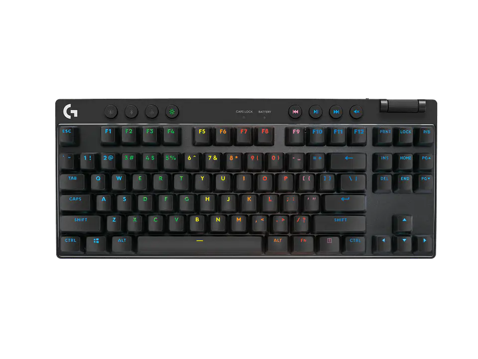 Teclado mecánico Logitech G PRO X TKL LIGHTSPEED táctil inglés negro por mayor 1