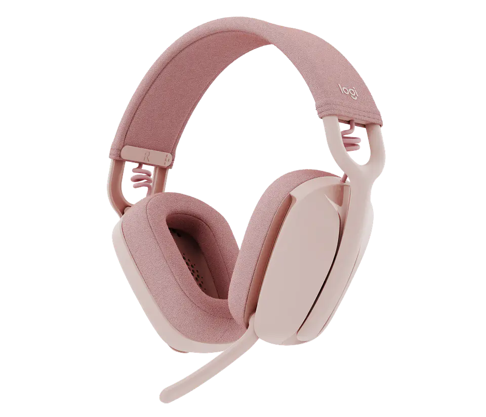 Audífonos Logitech Zone Vibe 100 Bluetooth Rosa por mayor 1