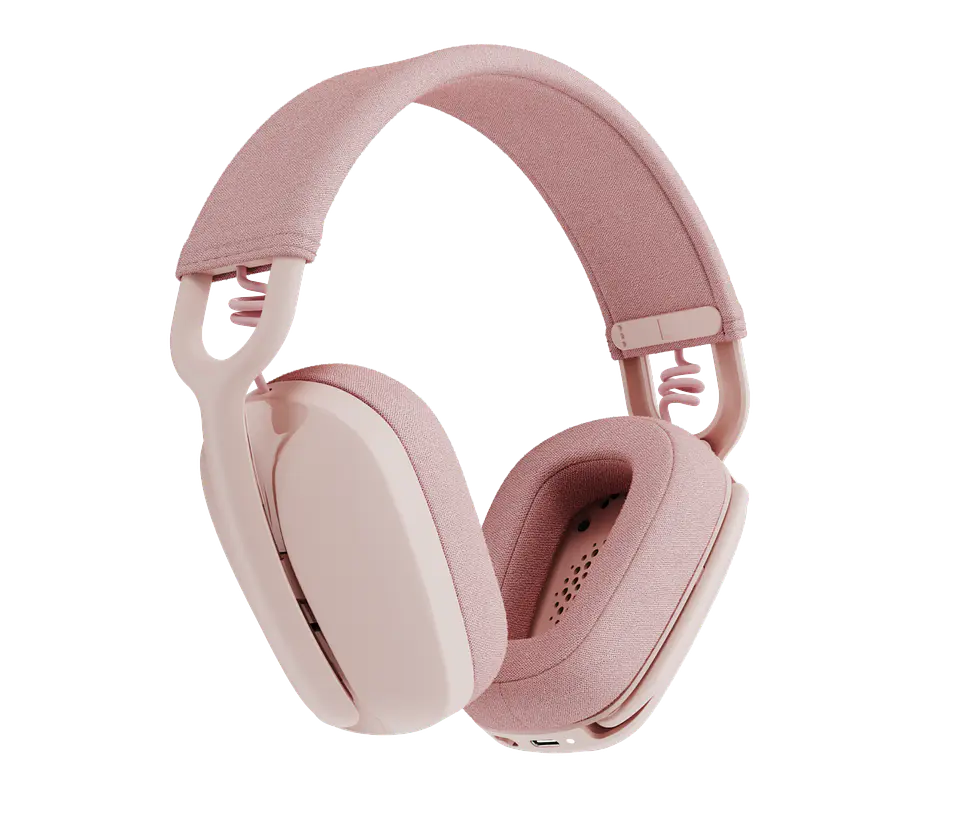 Audífonos Logitech Zone Vibe 100 Bluetooth Rosa por mayor 2