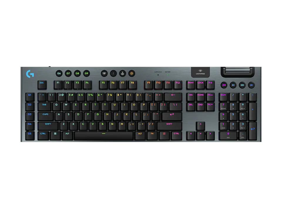 Teclado mecánico Logitech G915 X LIGHTSPEED táctil inglés negro por mayor 1