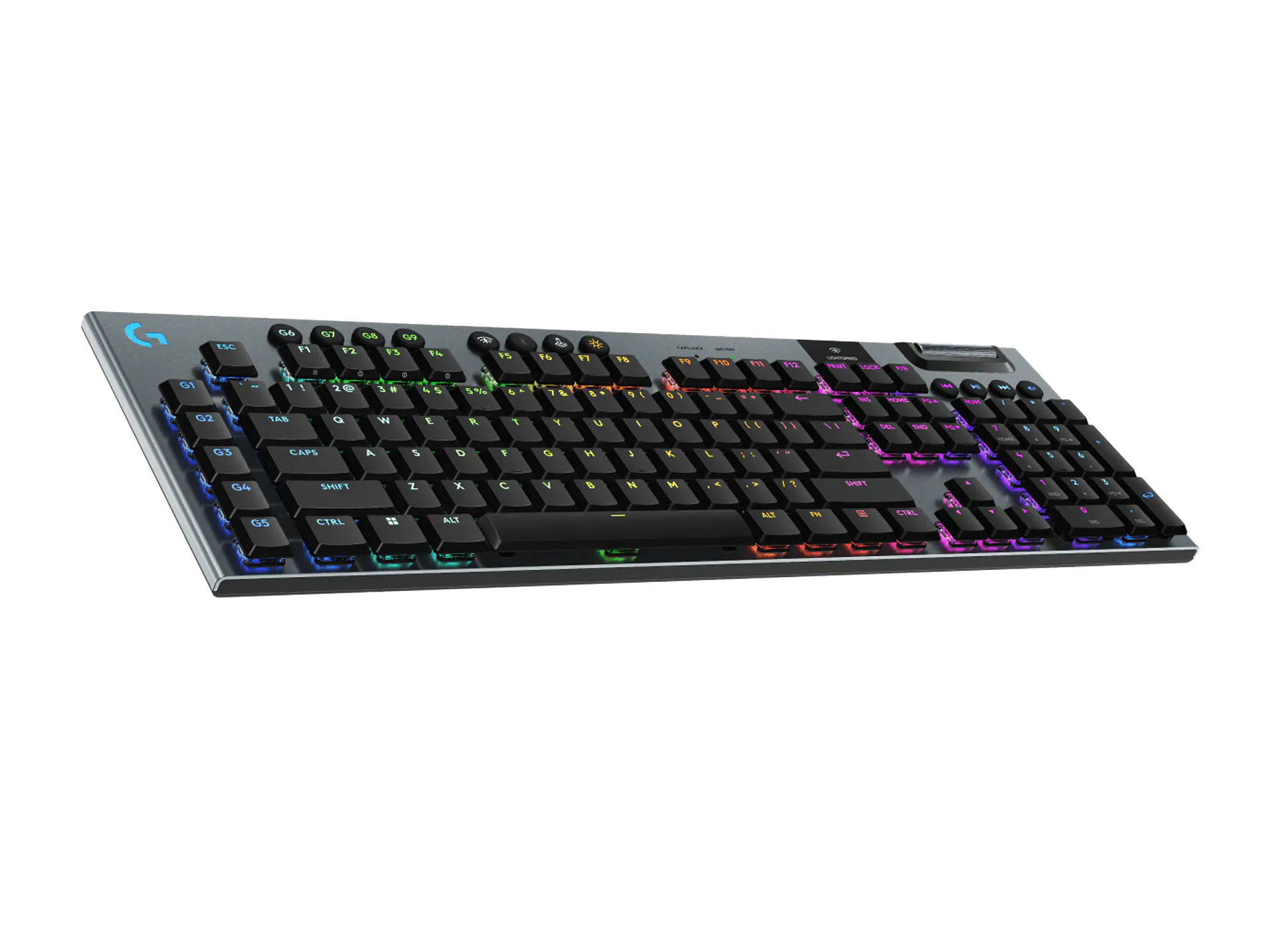 Teclado mecánico Logitech G915 X LIGHTSPEED táctil inglés negro por mayor 2