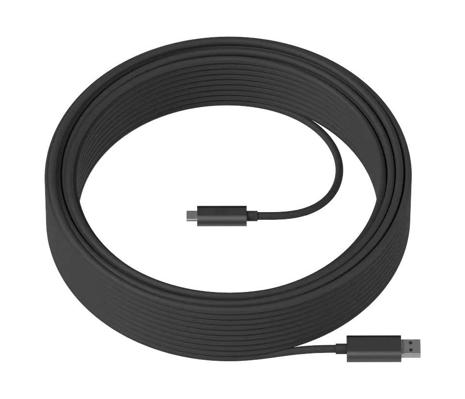 Cable óptico Logitech Strong USB de 10 m 10 Gbps por mayor 1