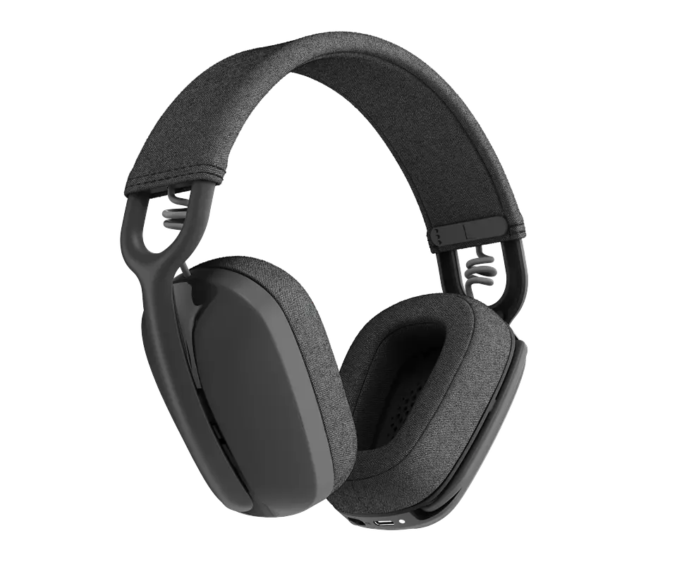 Audífonos Logitech Zone Vibe Wireless UC con Receptor Grafito por mayor 1
