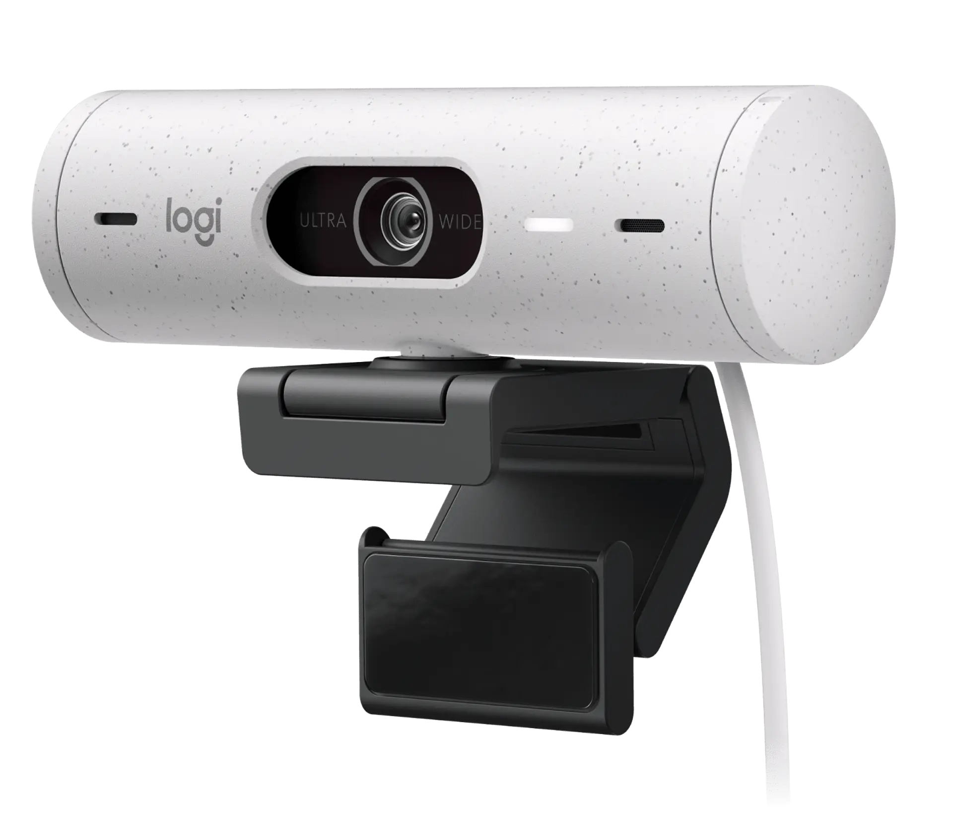 Cámara web Logitech Brio 500 Full HD USB-C blanco crudo por mayor 1