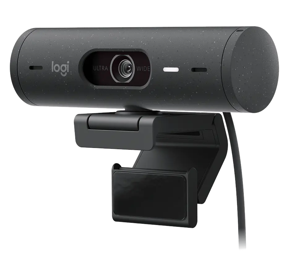 Cámara web Logitech Brio 500 Full HD USB-C grafito por mayor 1