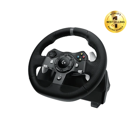 Volante Logitech G G920 con pedales para Xbox y PC por mayor