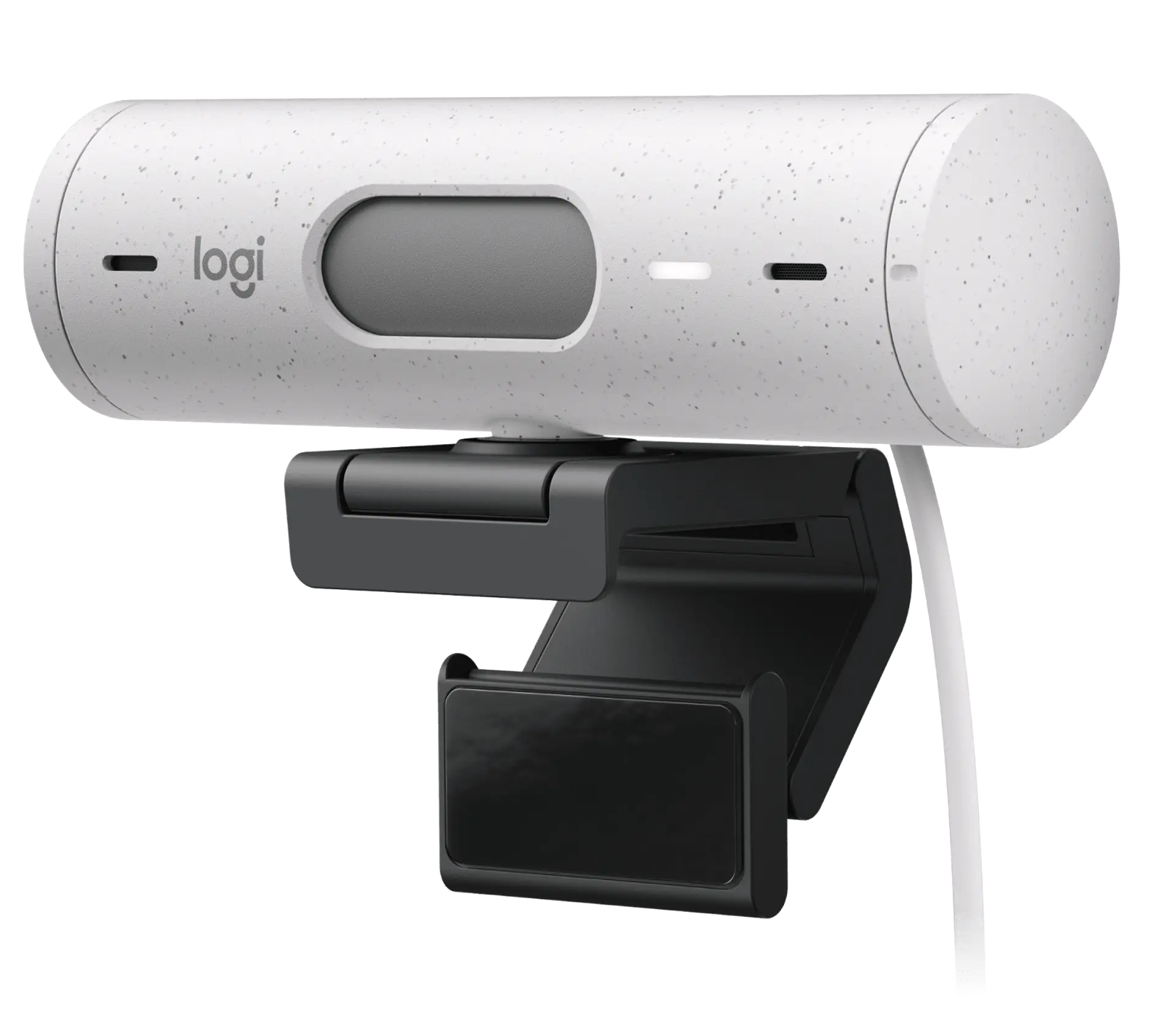 Cámara web Logitech Brio 500 Full HD USB-C blanco crudo por mayor 2