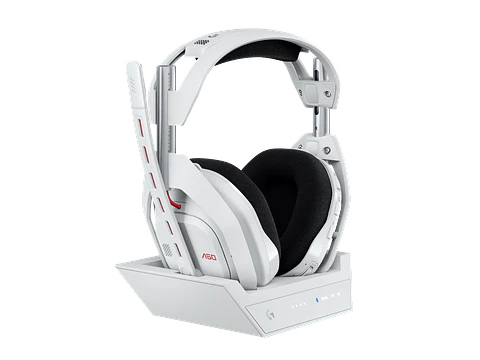 Audífonos Gamer Logitech ASTRO A50 Gen 5 Blanco con Base por mayor