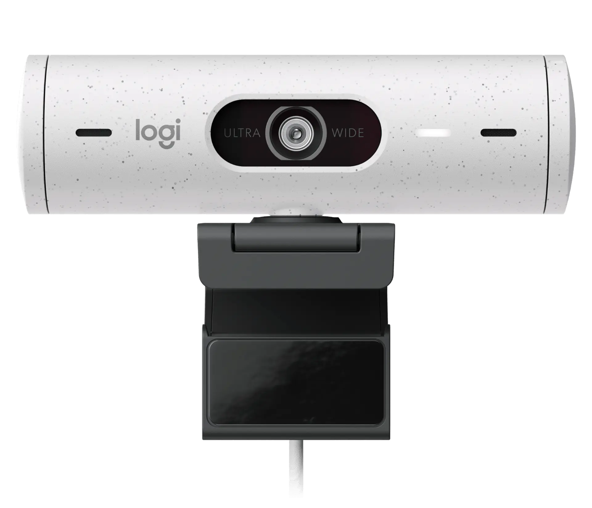 Cámara web Logitech Brio 500 Full HD USB-C blanco crudo por mayor 3