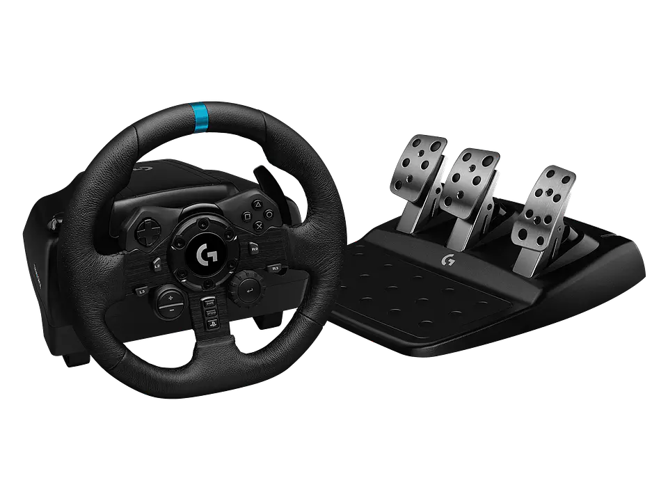 Volante Logitech G G923 TRUEFORCE con pedales PlayStation por mayor 1