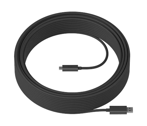 Cable óptico Logitech Strong USB de 25 m 10 Gbps por mayor