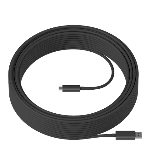 Cable óptico Logitech Strong USB de 25 m 10 Gbps por mayor