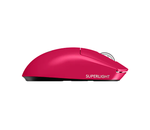 Mouse gamer inalámbrico Logitech G PRO X SUPERLIGHT 2 magenta por mayor
