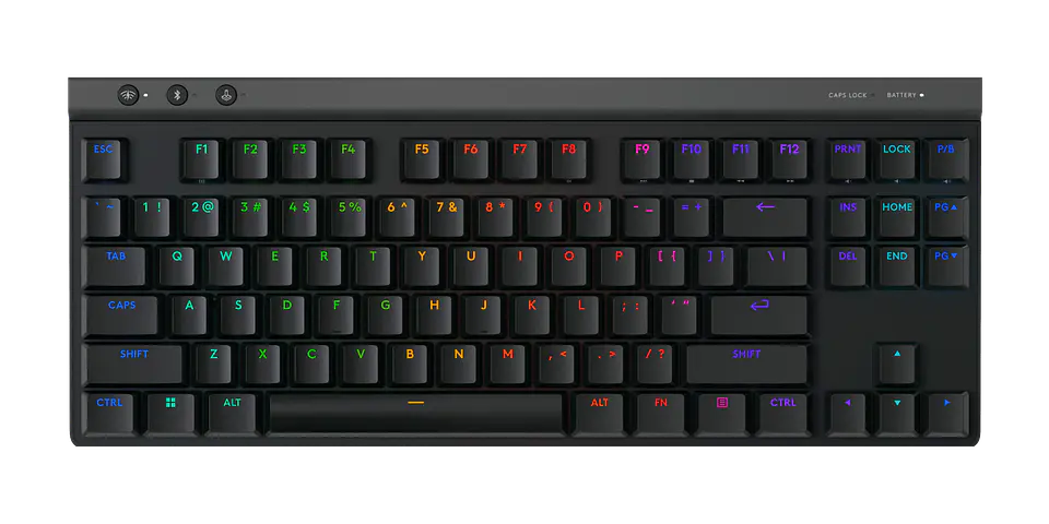 Teclado mecánico Logitech G515 LIGHTSPEED TKL táctil inglés negro por mayor 1