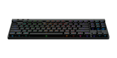 Teclado mecánico Logitech G515 LIGHTSPEED TKL táctil inglés negro por mayor
