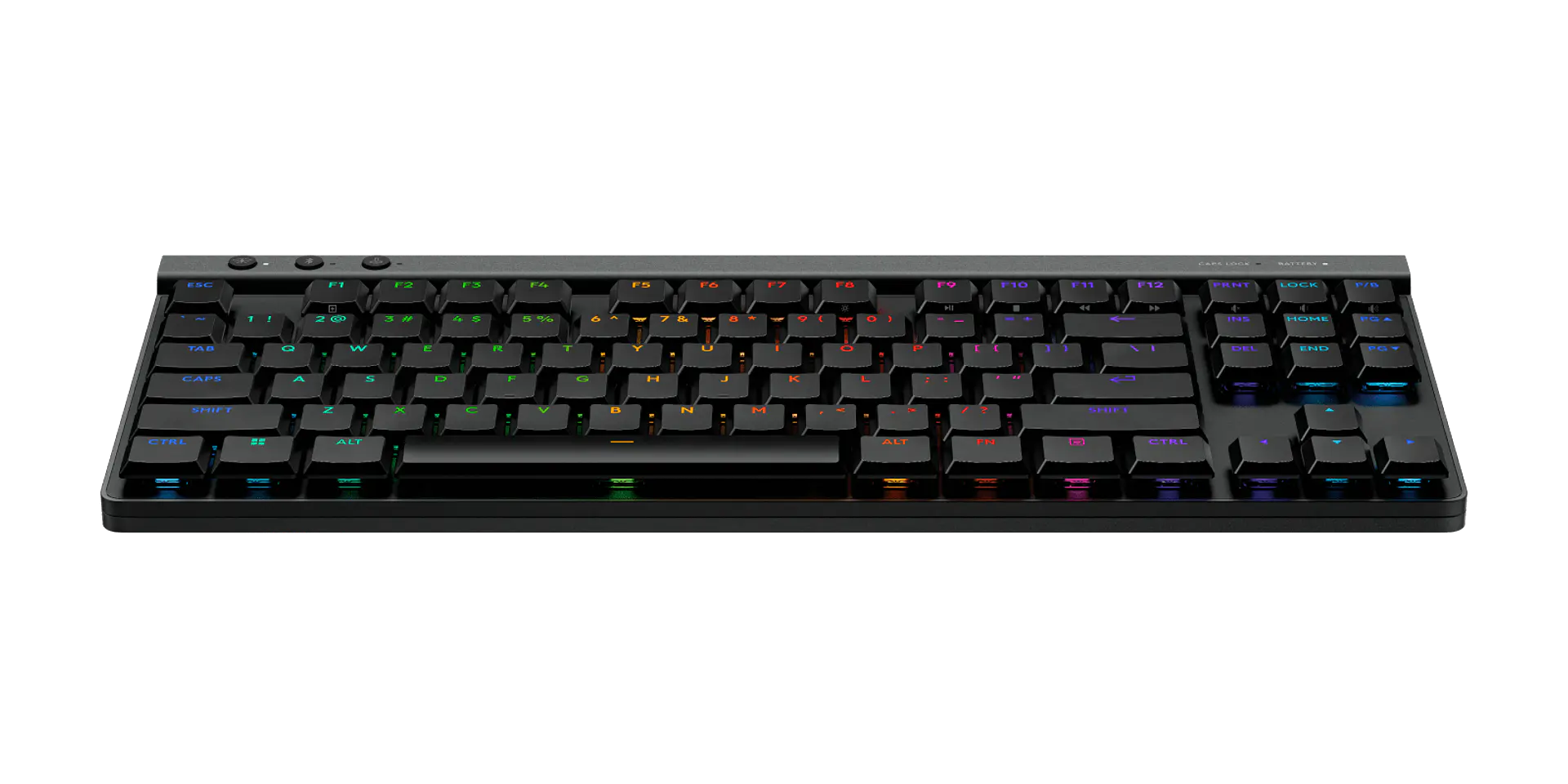 Teclado mecánico Logitech G515 LIGHTSPEED TKL táctil inglés negro por mayor 2