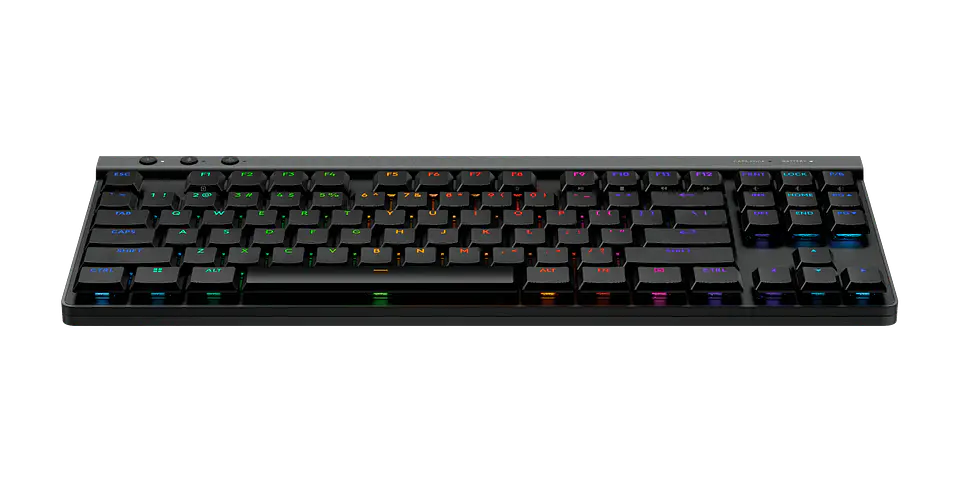 Teclado mecánico Logitech G515 LIGHTSPEED TKL táctil inglés negro por mayor 2