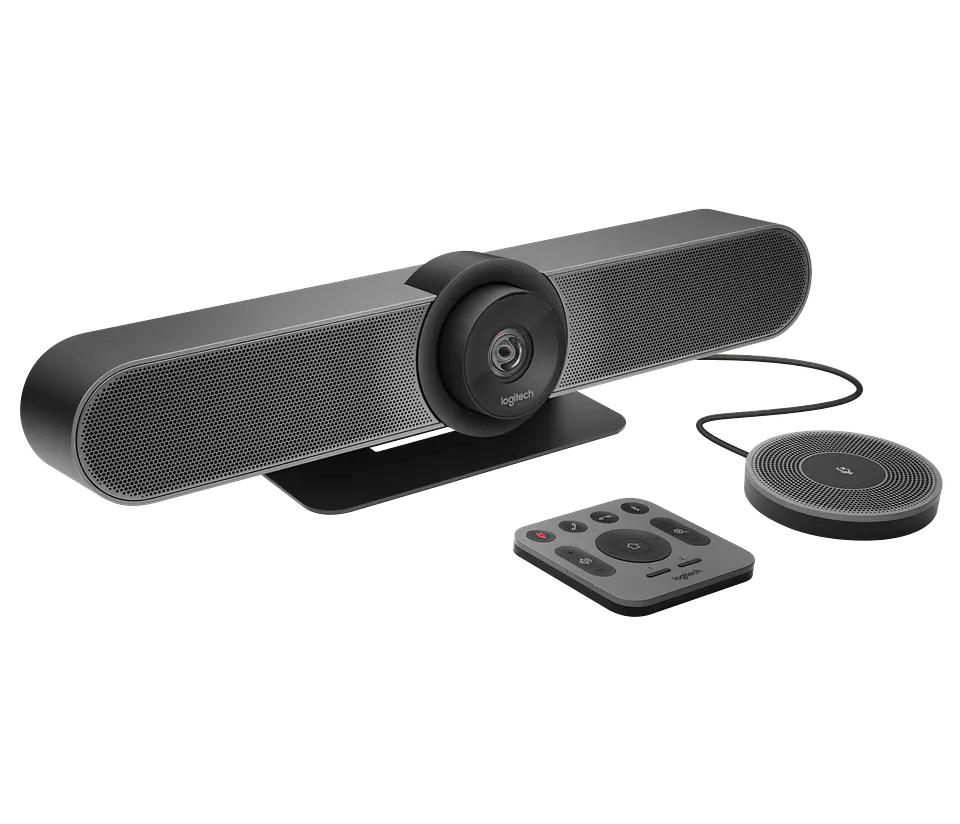Sistema Logitech MeetUp 4K con micrófono de expansión por mayor 3