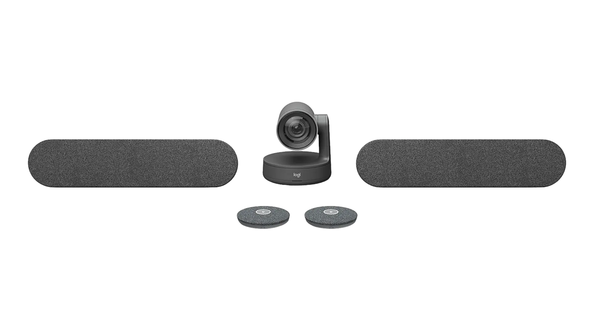 Sistema Logitech Rally Plus 4K con 2 micrófonos por mayor 1
