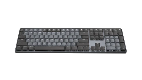 Teclado Logitech MX Mechanical táctil inalámbrico español grafito por mayor