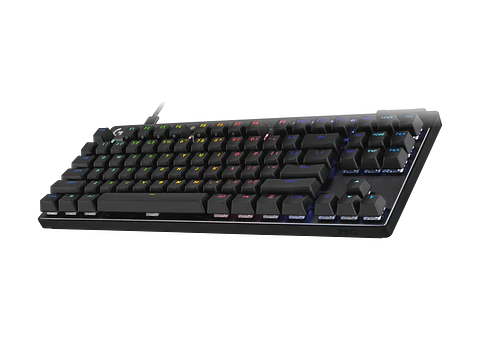 Teclado magnético Logitech G PRO X TKL RAPID USB inglés negro por mayor