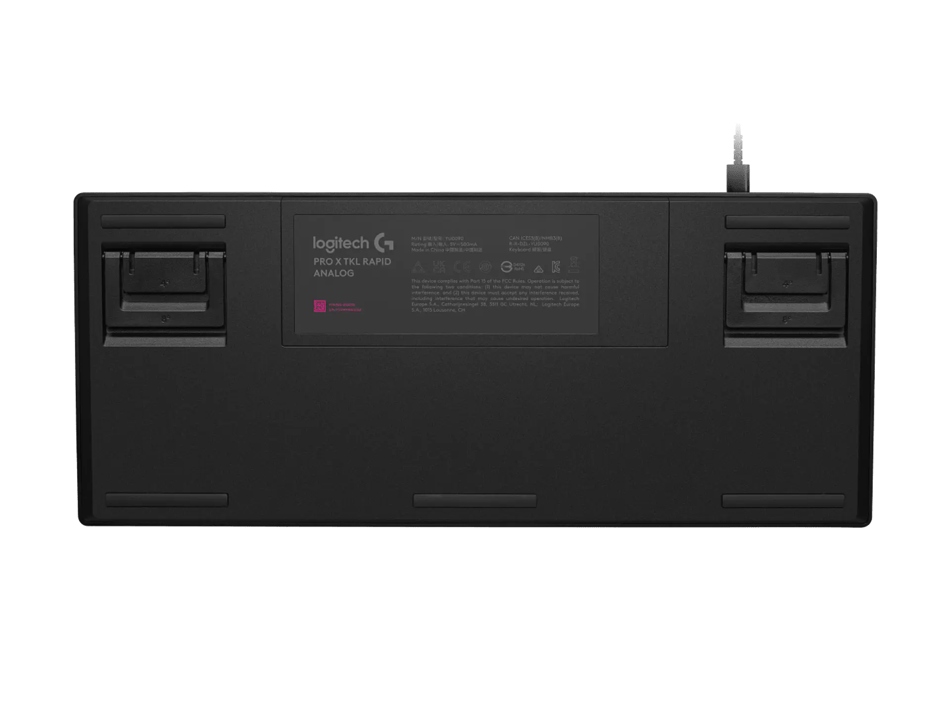 Teclado magnético Logitech G PRO X TKL RAPID USB inglés negro por mayor 3